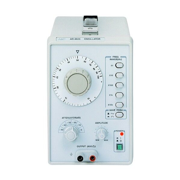 オシレータ AD8626 一般 ISO 校正付 検査成績書+トレサビリティ体系図 AD8626-00A00 1点