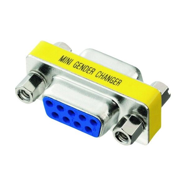 ジェンダーチェンジャー D-sub9pinコネクタメスメス AD9S-FFK 1点