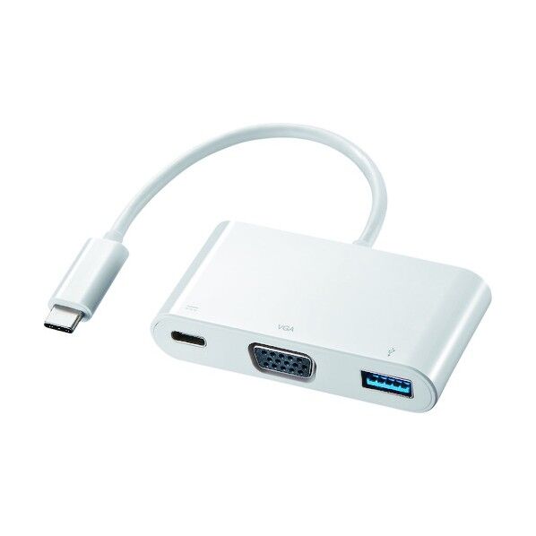 USBTypeC-VGAマルチ変換アダプタ