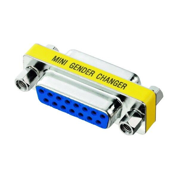 ジェンダーチェンジャー D-sub15pinメスメス AD15S-FFK 1点