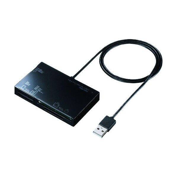 USB2.0カードリーダー ADR-ML19BK 1点