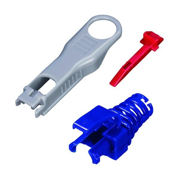 抜け止めセキュリティロックモジュラーカバー ADT-MCSL-BL 10個