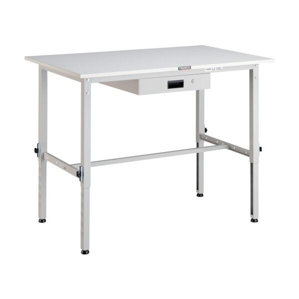 AEM型軽量高さ調節式作業台(薄型1段引出し付)