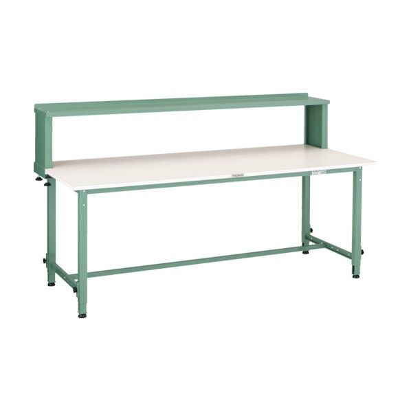 AEM型軽量高さ調節式作業台(上棚付)