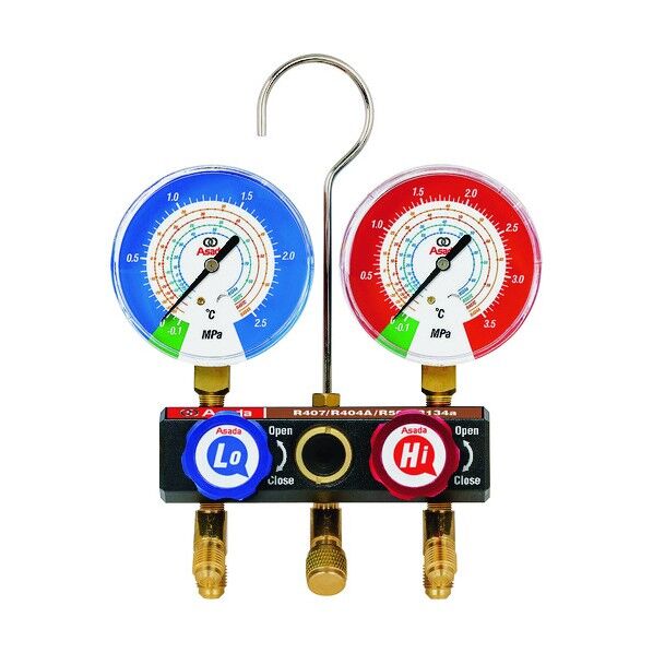 Ｒ４０７Ｃ、Ｒ４０４Ａ、Ｒ５０７Ａ、Ｒ１３４ａＡＤマニホールドキット