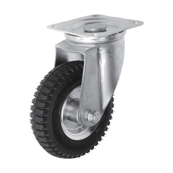 空気入車輪付キャスター 自在