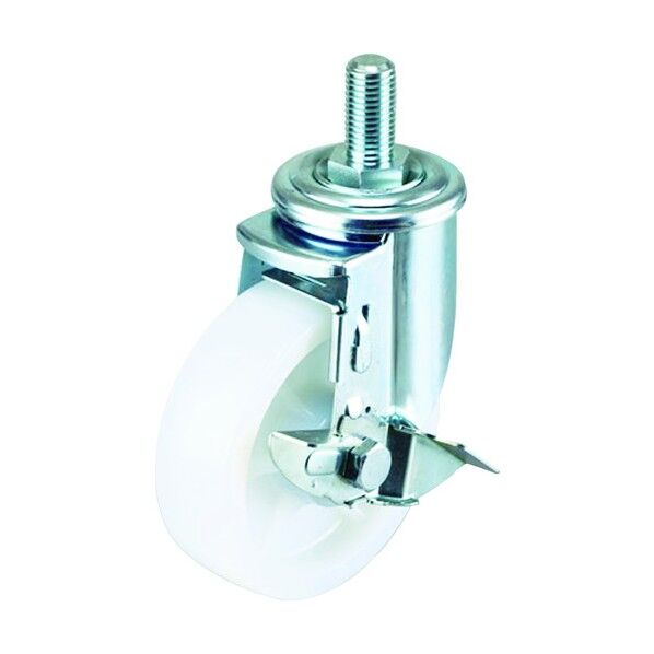ねじ込み式キャスター エアーキャスター (ナイロン車) 自在ストッパー付