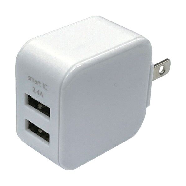 スリムキューブ充電器 AKJ-SCUBE2WH 1点