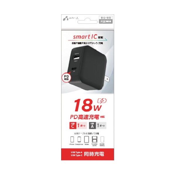 PD18W ACアダプター AKJ-18WPD2BK 1点