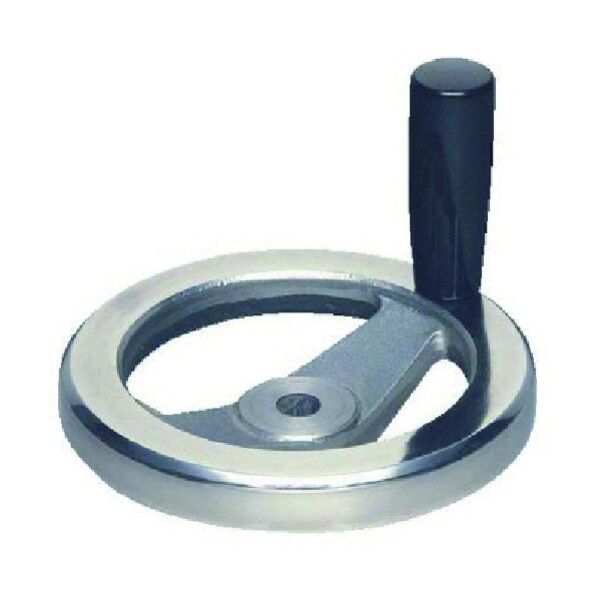 ハンドル アルミ2スポークハンドル車 加工付 ハンドル径160mm AL2SP160-M 1点