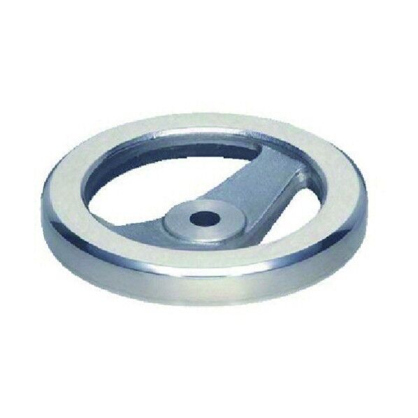 ハンドル アルミ2スポークハンドル車 加工付 ハンドル径80mm AL2SP80N-M 1点