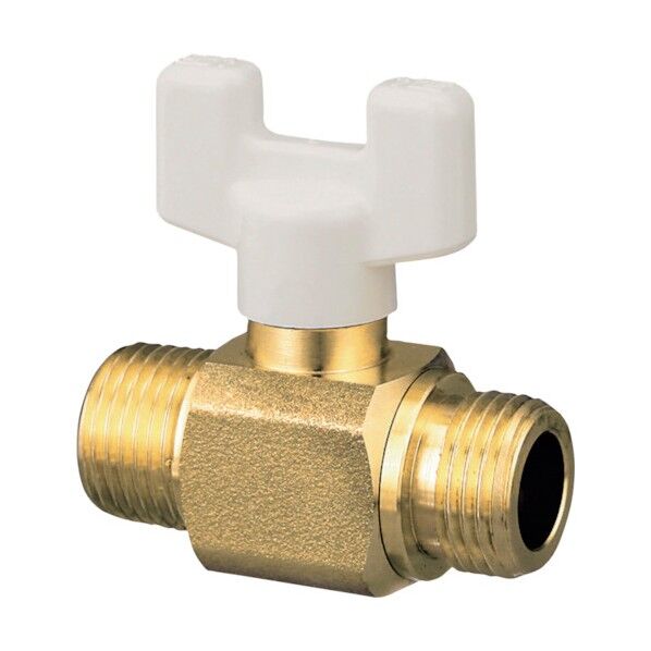 ボールバルブ AE1型 (黄銅) Rねじ×Gねじ