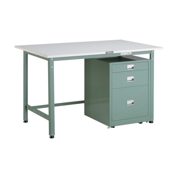 AE型軽量作業台(3段キャビネット付)