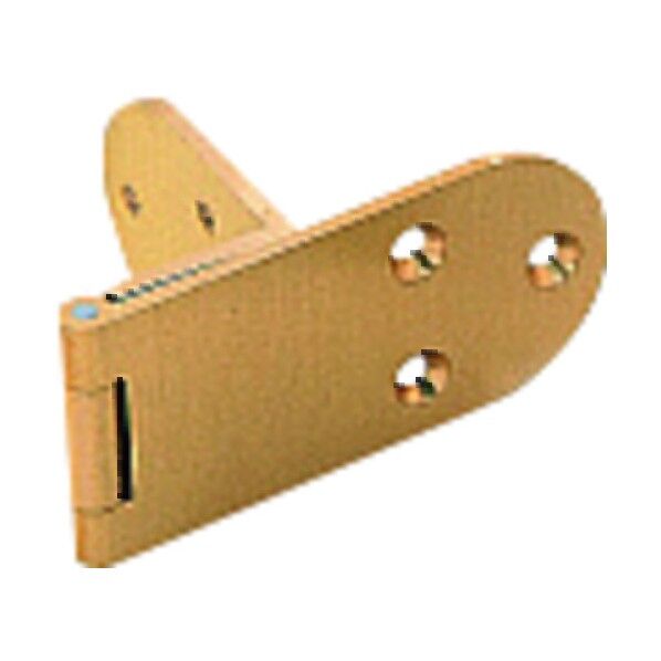 スガツネ ランプ印 アングル丁番 A型 精密肉厚丁番 AHA-24型 かぶせ扉用 中厚丁番 サテンゴールド AHA-24SG(170-090-030) 1個...