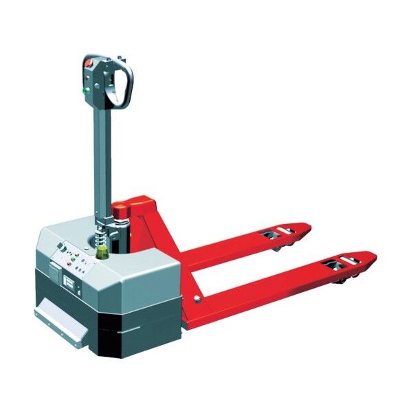 ハンドパレットトラック式無人搬送車