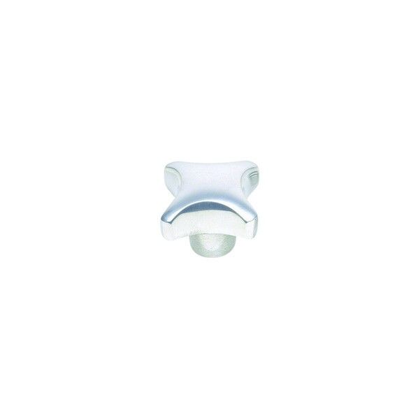 ノブ アルミクロスノブ 加工付 ALCK63R-P 1点