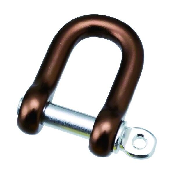 アルミシャックル ブラウン 呼び6mm ALP-6BN 1点