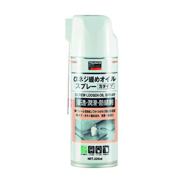 トラスコ(TRUSCO) αネジ緩めオイルスプレー泡タイプ420ml 63 x 63 x 208 mm ALP-FON...