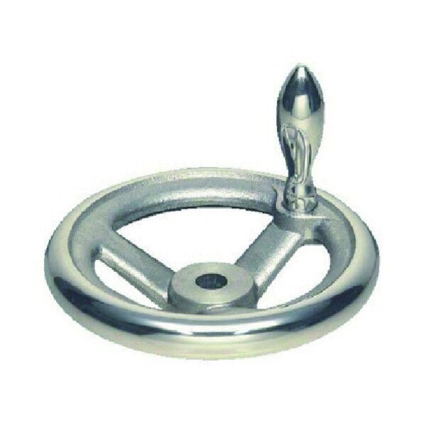 ハンドル アルミ朝顔型ハンドル車 加工付 ハンドル径125mm ALV125-M 1点