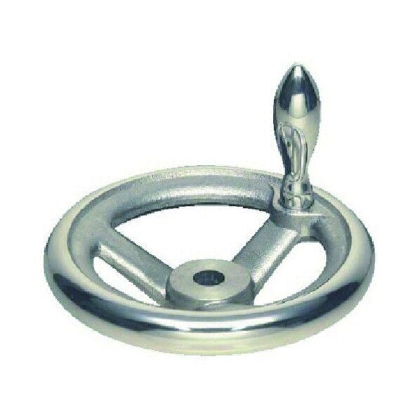 ハンドル アルミ朝顔型ハンドル車 加工付 ハンドル径160mm ALV160-M 1点