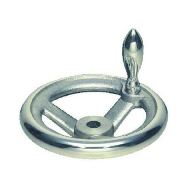 ハンドル アルミ朝顔型ハンドル車 加工付 ハンドル径225mm ALV225-M 1点