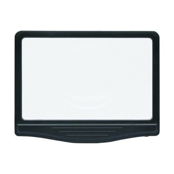 ライト付拡大鏡 黒色 13×200×154mm AM50-BK 1個