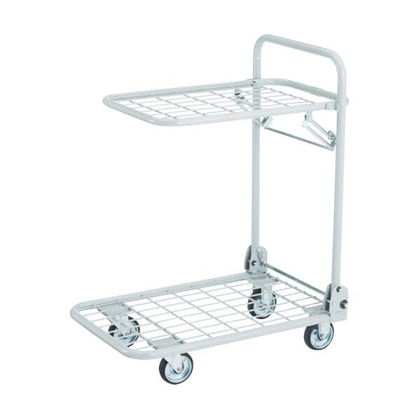 軽量メッシュ台車アミー折りたたみ式2段型