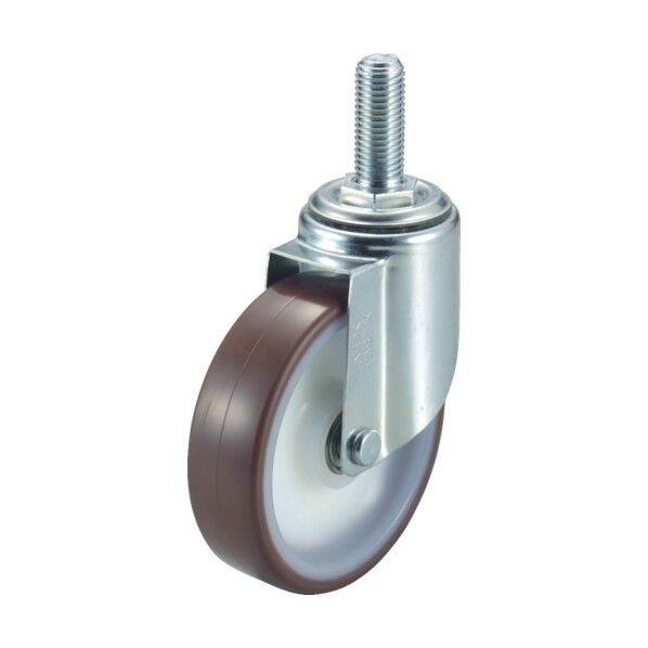 ねじ込み式キャスター エアーキャスター (ナイロンホイールウレタン車) 自在