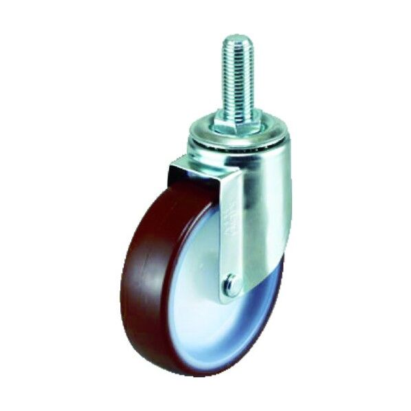 ねじ込み式キャスター エアーキャスター (ナイロンホイールウレタン車) 自在