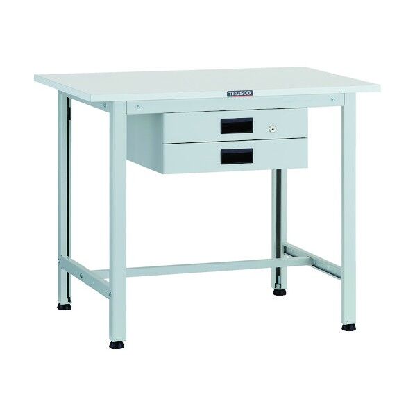 AO型軽量作業台(薄型2段引出し付)