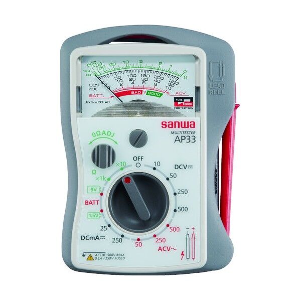小型アナログマルチメータ AP33 1