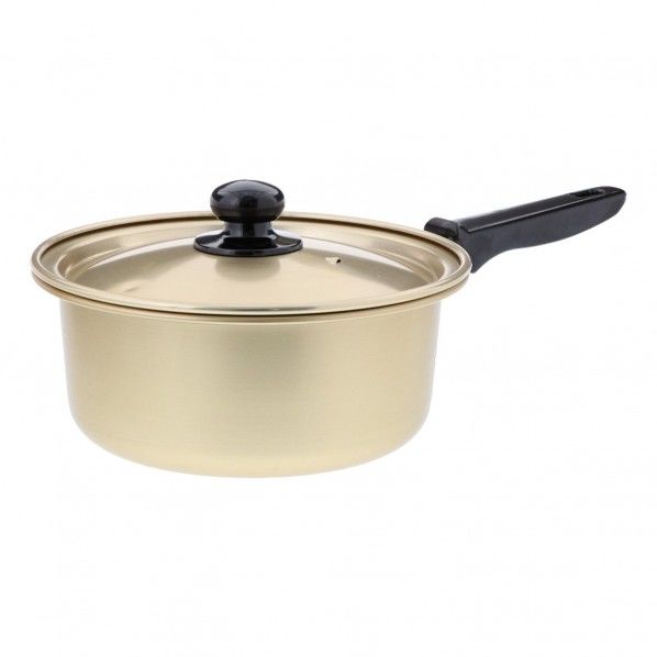 軽くて丈夫なアルミ片手鍋