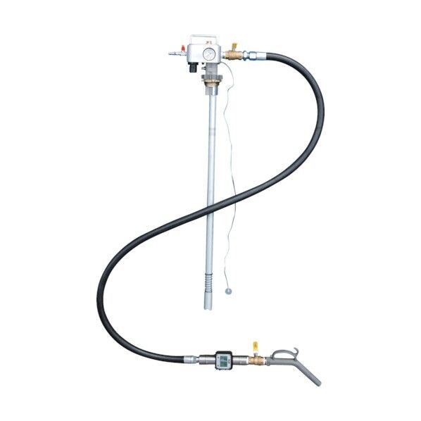 吐出専用(流量計付)エア式ドラムポンプ軽油・ガソリン(加圧式)