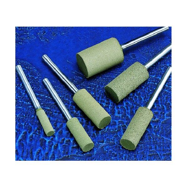 軸付ゴム砥石GC#220 Φ6×17 Φ3.0軸 AR473 5本