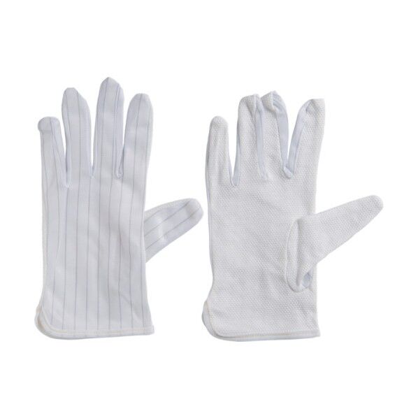 すべり止め付静電防止手袋