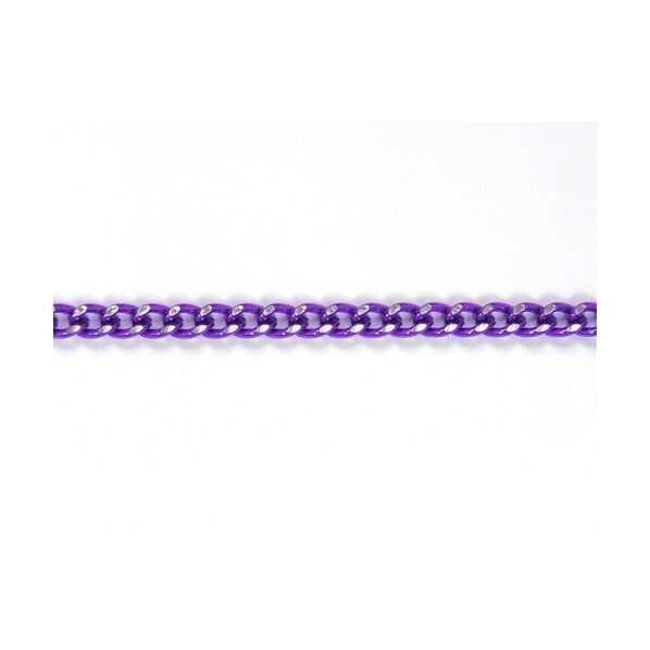 紫色 アルミカラーチェン 30m AS12C 1個