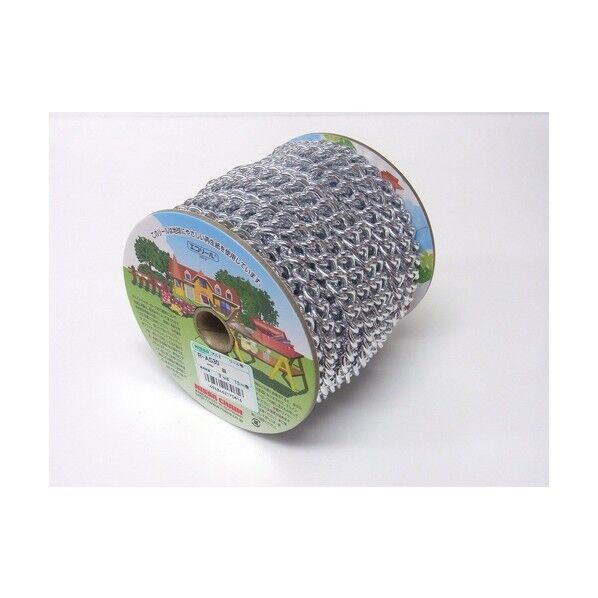 銀色 アルミカラーチェン 30m AS30 1個