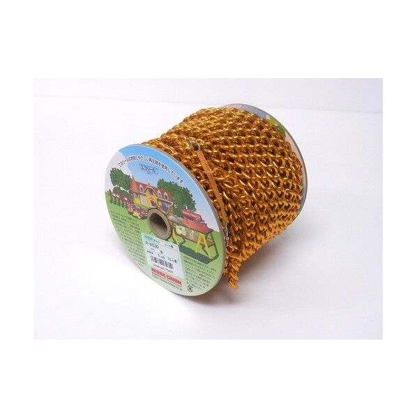 金色 アルミカラーチェン 30m AS30 1個