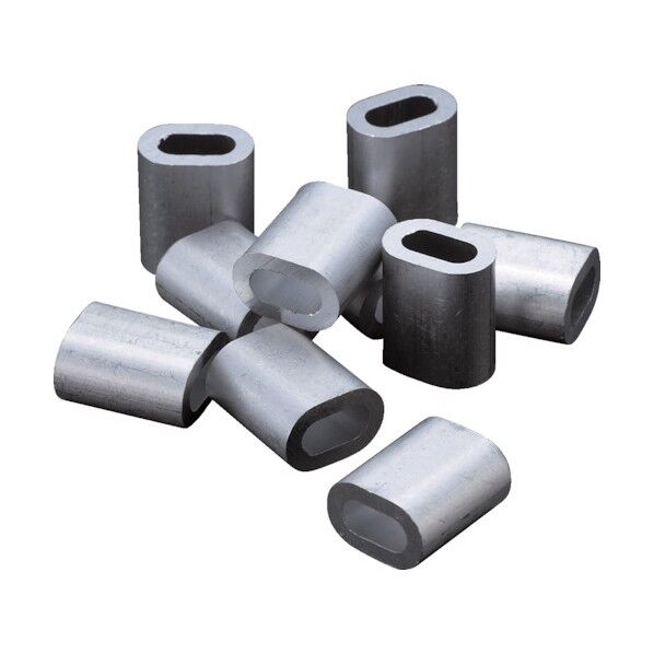 ワイヤロープ用圧着工具用アルミスリーブ