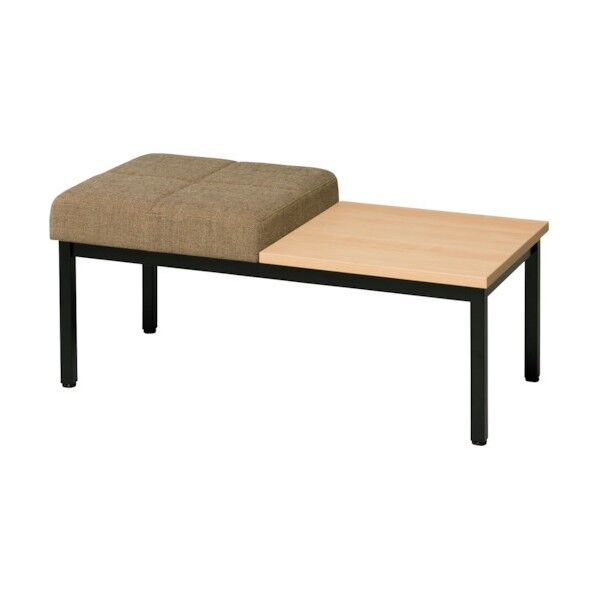 ロビーチェア天板付 ASO-L02TB(BR) 1点