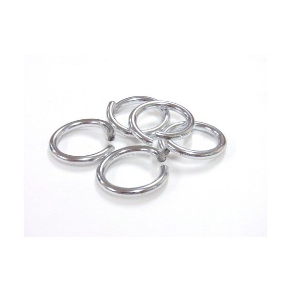 アルミリング 17mm 参考使用荷重0.5kg ASR30-17 銀 300個