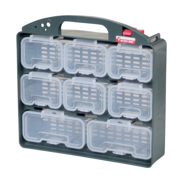 Amazon.co.jp: JEJアステージ ストッパーケース ブラック 3B-601 [幅29.4×奥行20×高さ17.5cm] 工具箱  ツールボックス 道具箱 収納 6個セット: ホーム＆キッチン JEJアステージ ストッパーケース ブラック 3B-601 [幅29.4×奥行2