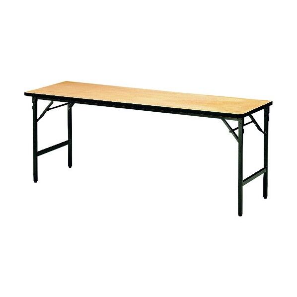 ※法人専用品※藤沢工業 折りたたみテーブル 1800×600mm シナベニア ATS-R1860 1点...