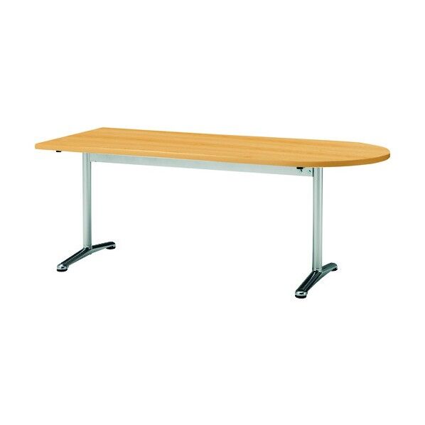 ミーティングテーブル 半楕円型