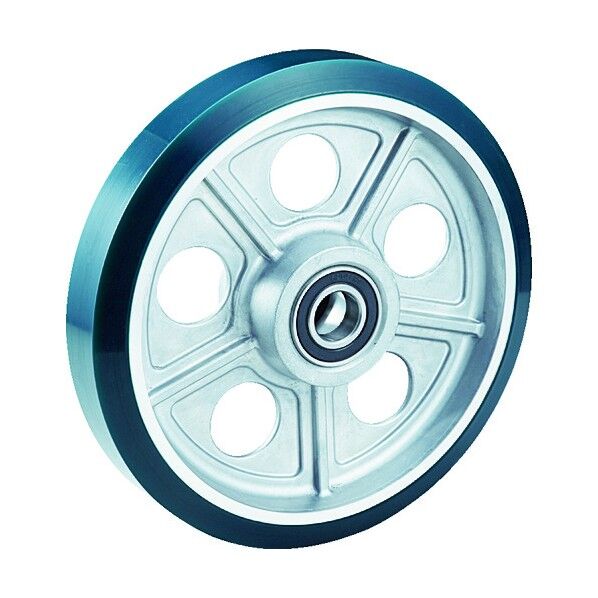 ユーエイ アルミホイルウレタン車輪のみ 250φ