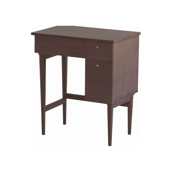 エモドレッサーアンドスツール ブラウン W670 x D450 x H525 mm EMM-3140BR 1台