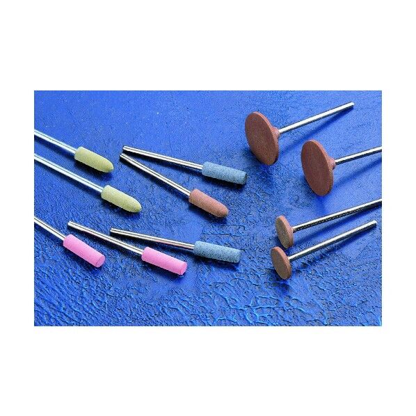 軸付ゴム砥石#325 Φ4.5×12 Φ2.34軸 AR132 5本