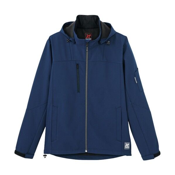 裏フリース防風ジャケット(男女兼用) 008ネイビー M 10312 1点