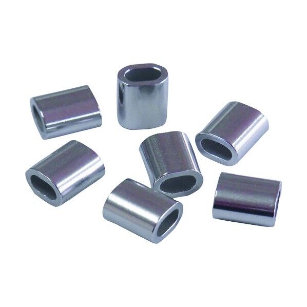 ワイヤースリーブ/アルミニウムオーバルスリーブ AYP-4A(適合ワイヤーロープ径.45mm) 500個