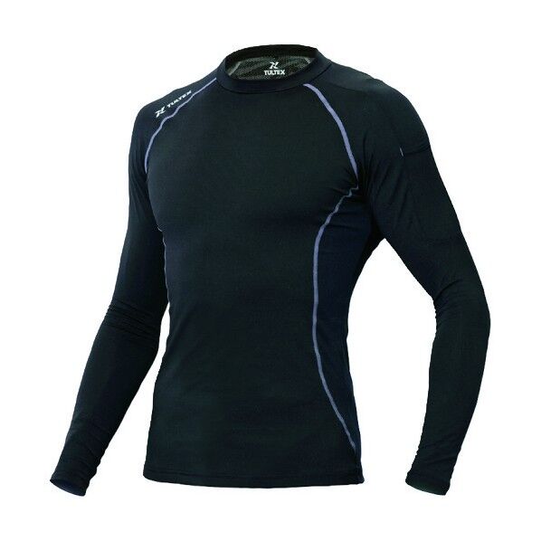 冷感プリントコンプレスフィット長袖シャツ